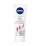 NIVEA Dry Comfort Deo Creme (75 ml), Antitranspirant für jede Alltagssituation, Deodorant mit 48h Schutz