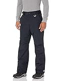 Amazon Essentials Herren Wasserabweisende Isolierte Snowboard-Ski-Schneehose, Schwarz, M
