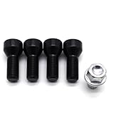 ZHjLut Autoradschrauben Kompatibel mit 128i 135i 2008-2012 Auto-Radschrauben-Radmuttern-Set M12 x 1,5 36136786419 36136764057