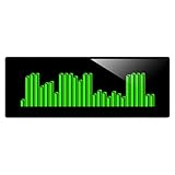 GZPKJ LED-Musikspektrum-Anzeigeanalysator, Dynamische Musikrhythmus-Spektrumanzeige, 7 Uhrmodi, Anpassbare Benutzeroberfläche, Chinesische Und Englische Benutzeroberflächen, Für Musiker