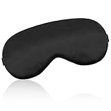 YUXIANLB Seidenschlafmaske Bequeme Augenmaske Aus Maulbeerseide Zum Schlafen Lichtblockierende Augenbinde Mit Elastischem Band Weiche Augenabdeckung Für Seitenschläfer Zum Schlafen In Der Nacht