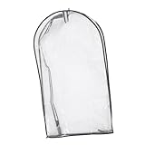 IMIKEYA Kleiderständer Abdeckung Wasserdichte Peva Schutzhülle für Kleidung Transparent für Schlafzimmer und Balkone Schützt vor und Flecken