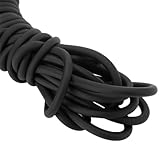 CHOUXUANGA Latex-Gummischläuche, Silikonschlauch, Latexschlauch, 2 mm Innendurchmesser, 5 Außendurchmesser, 3 Meter, Mehrfarbig(Black)