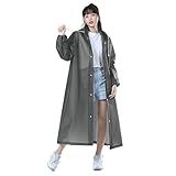 Regenponcho Mit Kapuze – Wasserdichte Regenjacke Für Erwachsene, Wasserdichter Wanderponcho, Tragbarer Reisemantel | Faltbare Outdoor-Jacke, Leichte Regenbekleidung, Für Anspruchsvolle Bergexpeditione