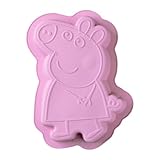 Dr. Oetker Silikon-Motivbackform Peppa Wutz – 1200 ml, säureresistent und hitzebeständig – Perfekt zum Backen mit Kindern und Fans von Peppa Pig, ideal für Kindergeburtstage, Pink