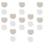 Toyvian 200 Stück Einweg Teebeutel Rund Ø 6cm aus Papier Filterbeutel für Losen Tee Kaffee Gewürze und Fruchttee Hitzebeständig für Teezubereitung