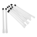 SOIMISS 12 Stück Teiliges Kunststoff Ventilverlängerung für Reifenventile Passend für Auto Fahrrad Motorrad Ergonomisch Verlängerte Ventilstängel für Einfache Montage und Vielseitigen