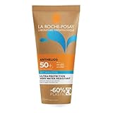 La Roche-Posay Anthelios Wet Skin Gel LSF 50+, Wasserfestes Sonnengel für empfindliche, zu Sonnenallergie neigende Haut, Hoher Schutz, 200ml