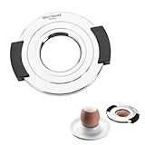 Westmark Eierköpfer/-öffner, Maße: 9,1 x 8,1 x 1,1 cm, Kunststoff/Rostfreier Edelstahl, Silber/Schwarz, 10892280