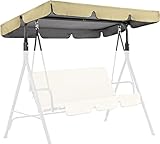 Austauschbare Schaukelbezüge für Gartensessel, Überdachung für die Terrasse im Freien, langlebiges, wetterbeständiges Gewebe, verbesserten Komfort im Freien