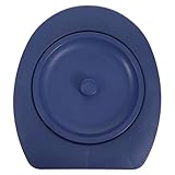 WHAMVOX Tragbarer Notfall toilettensitz mit Soft close funktion Robuster Konstruktion Scharnieren Rutschfest und Komfortabel Geeignet für Outdoor und Badezimmer Blaue Farbe