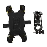 ABOOFAN 1 Stück Telefonständer Handyhalter Verstellbarer Ständer Motorrad Praktisch Telefonhalter Fahrradhalterung Telefonhalterung Fahrrad Telefonhalter Mount STK Gelb