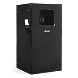 WILLOWYBE tragbare Infrarot-Sauna für zu Hause mit 6 Heizplatten, Saunazelt, Fußheizkissen und LED-Warmlicht, trockene Infrarot-Sauna-Box für den ganzen Körper, Personal Home Spa