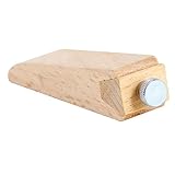 iplusmile Schleifklotz für Holz – Holzschleifbrett Schleifpapierhalter – verstellbare Schraube & flexibles Schleifwerkzeug, 2 x 10,4 cm Schleifpapierhalter Polierwerkzeug