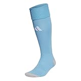 adidas Unisex Milano 23 Socks, Team Light Blue / White, 8.5-10
