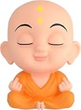 MACH MAL PAUSE® Anti Stress Buddha - der lustige Stress-Buddha ist das Geschenk für Kollegen Studenten Mitarbeiter - Gadget Büro Spielzeug - Stressball - Antistress Ball Squishy Anti Stress Würfel