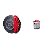 Foliatec Bremssattel Lack Set, Hitzebeständig, Komplettsatz für 4 Bremssättel, Racing Rosso, 7-teiliges Set & Bremssattel Lack Spezial Verdünnung 100 ml