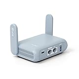 GL.iNet GL-MT3000 (Beryl AX) Klein Gigabit WiFi 6 Router für Zuhause & Reisen, Dual Band, Repeater, Extender, Geschwindigkeit bis zu 3000 Mbit/s, Kaskadierte VPN / IPV6 / WPA3, 2.5G WAN Port