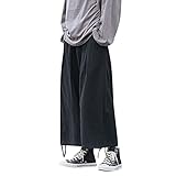 Herren Jogginghose Comfort Freizeithose Atmungsaktiv Sweathose Weich Loose Sporthose Baumwolle Übergröße Loungehose Entspannt Trainingshose Elastische Taille Arbeitshose L-4XL