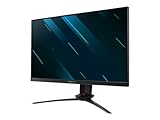 Acer Predator XB273UNV Gaming Monitor 27 Zoll (69 cm Bildschirm) WQHD, 170Hz OC DP, 144Hz DP/HDMI, 1ms (G2G), 2xHDMI 2.0, DP 1.2, höhenverstellbar, drehbar, GSync Compatible, HDMI VRR, Schwarz