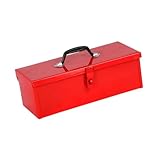 JISADER Werkzeugkasten Aus Eisen, Leicht Zugänglich, Mehrzweck, für Elektriker, Werkstätten, Garagen