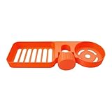 Generisch Dusch| Badezimmer Organizer | Stabiler Bohrfreier Platzsparender Aufbewahrungskorb Für Seife Shampoo Conditioner Handtuch Zuhause