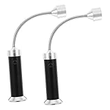 iplusmile 2 Stück Magnetische Grillbeleuchtung Grilllampe Grillzubehör Grillbeleuchtung Grillbeleuchtung Grillbeleuchtung Grillbeleuchtung Grillzubehör Grillzubehör Grillbeleuchtung Schwarz