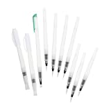 Aquarell-Pinselstifte, flexible Spitze, Wasserfarbstifte für Künstler und Studenten, helle Farben für Mal- und Kunstprojekte, 10 Stück