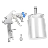 SOIMISS Professionelle Farbsprühpistole mit Großem Einstellbarem Durchfluss Vielseitig für Autolackierung Möbel Zäune und Innenwände Zeitsparend und Zuverlässig