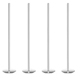 Abeillo 4 Stück Kuchenheizstab – 14,9 cm Edelstahl Backen Heizkern Wärmestab zum Backen & Kochzubehör, Kuchendekoration Backwerkzeuge