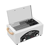 300W Heißluftsterilisator 200℃ Desinfektionsschrank Nagel Hochtemperatur Trockene Hitze Hochtemperatur LED-Anzeige Timer 1-60 Minuten für Kosmetik Nagel Fußpflege