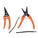 ANDRESLAD 2 Stück Professionelle Ziegen hufschere aus Langlebigem Kohlenstoffstahl Ergonomisch Leicht und Vielseitig für Präzises Trimmen von Schaf Ziegenklauen Komfortabler Griff für