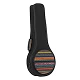 ibasenice 1Stk Mandoline Tasche Handtaschen Canvas-Einkaufstasche Mandolinentasche aus Nylon tragbare Tragetasche tragbare Mandolinentasche Musikinstrument Gigbag Schultertaschen Schwamm