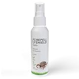 RepellShield Natürlicher Zeckenschutz - 100ml - Hautfreundliches Zeckenspray als Schutzbarriere für Menschen, Insektenspray für Körper & Zeckenmittel für Katzen und Hunde, Anti Zecken Spray