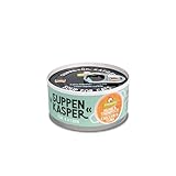 GranataPet Suppenkasper Huhn & Thunfisch, Snack für Katzen, Suppe gegen den kleinen Hunger, Leckerchen für extra Flüssigkeitszufuhr, Katzenfutter ohne Getreide & Zuckerzusätze, 12 x 70 g