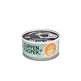 GranataPet Suppenkasper Huhn & Thunfisch, 12 x 70 g, Snack für Katzen, Leckerchen für extra Flüssigkeitszufuhr, Suppe gegen den kleinen Hunger, Katzenfutter ohne Getreide & ohne Zuckerzusätze