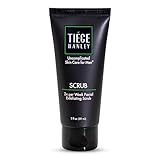 Tiege Hanley Peeling-Gesichtsreiniger für Männer, entfernt abgestorbene Hautzellen, erneuert & beruhigt, für trockene oder empfindliche Haut, unparfümiert, 57 g