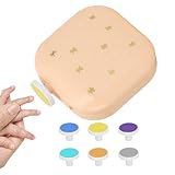 Elektrische Nagelfeile für Kinder - Nageltrimmer für Kinder mit LED-Licht, wiederaufladbares geräuscharmes Nagelwerkzeug für Kinder, sicheres Nagelpflegeset für , ne