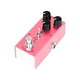 E-Gitarren-Effektpedal aus Aluminiumlegierung mit Fuzz-Rauschunterdrückung und vielseitiger Sound-Option für Gitarre und Bass