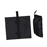 NUOBESTY Windfester Zelt sandsack aus Robustem Stoff Runde Befestigungstasche für Pavillon Sonnenschirmständer Outdoor Erdbeutel mit Starker Fixierkraft Einfache Montage Wiederverwendbar