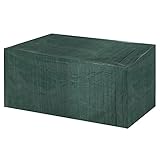 Kingsleeve® Abdeckung für Gartenmöbel Wasserdicht UV-beständig Outdoor Abdeckplane Schutzhülle Gartentisch Regenschutz Terrassenmöbel 242x162cm