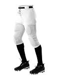 Alleson Athletic Unisex Adult Practice Football Pant Hose, Weiss/opulenter Garten, Large