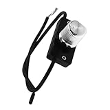 Gatuida Rotary Schalterknopf Ersatz für Gas und Wandheizungen Langlebiger Drehknopf für Lampen und Heizungssteuerung Sicherer und Präziser Dimmschalter Kompatibel als