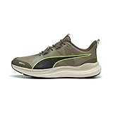 PUMA Unisex Reflect LITE Trail Straßen-Laufschuh, Loden Green-Velvet Moss, 44 EU