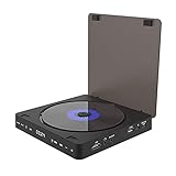 YQVEOT Tragbarer DVD-Player, Mini-CD-Player Home DVD/VCD HD-Video-DVD-Player HiFi-Stereolautsprecher 1080P Multifunktionaler tragbarer DVD-Player for TV-Projektor