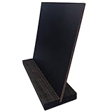 DOITOOL 1Stück Mini Holztafel für Nachrichten DIY Vintage Schiefertafel zur Raumdekoration für Zuhause und Schule Memo Board Dekorative