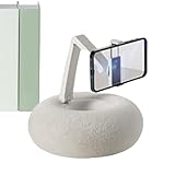 Handyhalterung für Mobiltelefone – weiche, rutschfeste Halterung, einfach zu bedienen | perfekt zum Ansehen von Videos, Arbeiten und Videoanrufen, praktisch und kompakt, komfortables Design