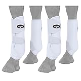 Tough 1 extrem belüftetes Sportgamaschen-Set, Größe M, Weiß