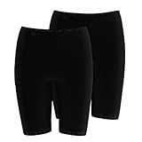 sloggi Damen Basic+ Long 2P, Black, 42