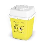 Medibox 5,7 Liter I Abfallbehältnis für die Entsorgung spitzer und scharfer Gegenstände im medizinischen Umfeld
